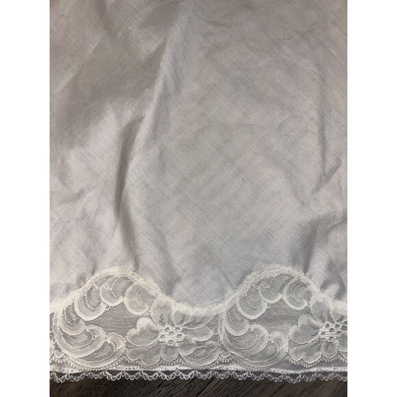 Vintage NWT Made in USA Women's White Cotton Half Slip Size XL - Picture 3 of 5